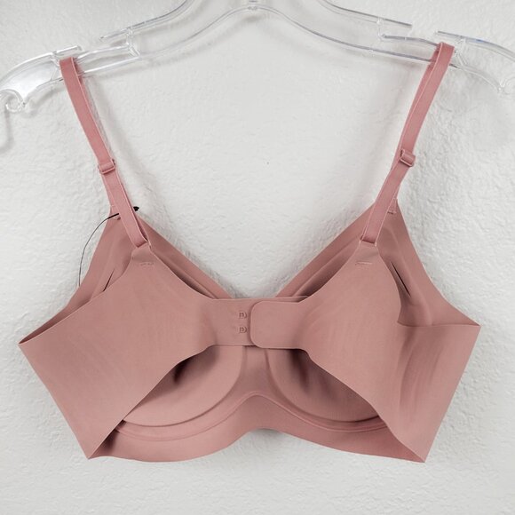 NWT Eby Relief Bra Size Small Pink Padded S Wireless Seamless - Picture 3 of 8